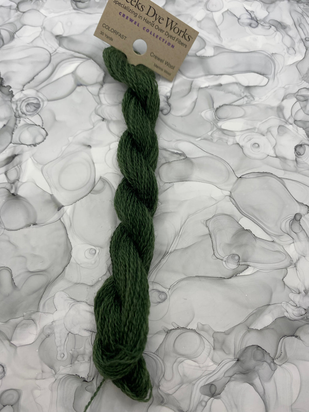 Weeks Dye Works Crewel Wool, Collards