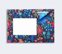 Load image into Gallery viewer, “Midnight Garden” Origami-Inspired Letter Stationary Set by Pigeon Posted
