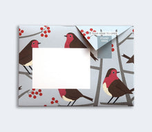 Load image into Gallery viewer, “Robin &amp; Wren” Origami-Inspired Letter Stationary Set by Pigeon Posted
