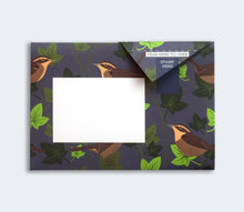Load image into Gallery viewer, “Robin &amp; Wren” Origami-Inspired Letter Stationary Set by Pigeon Posted
