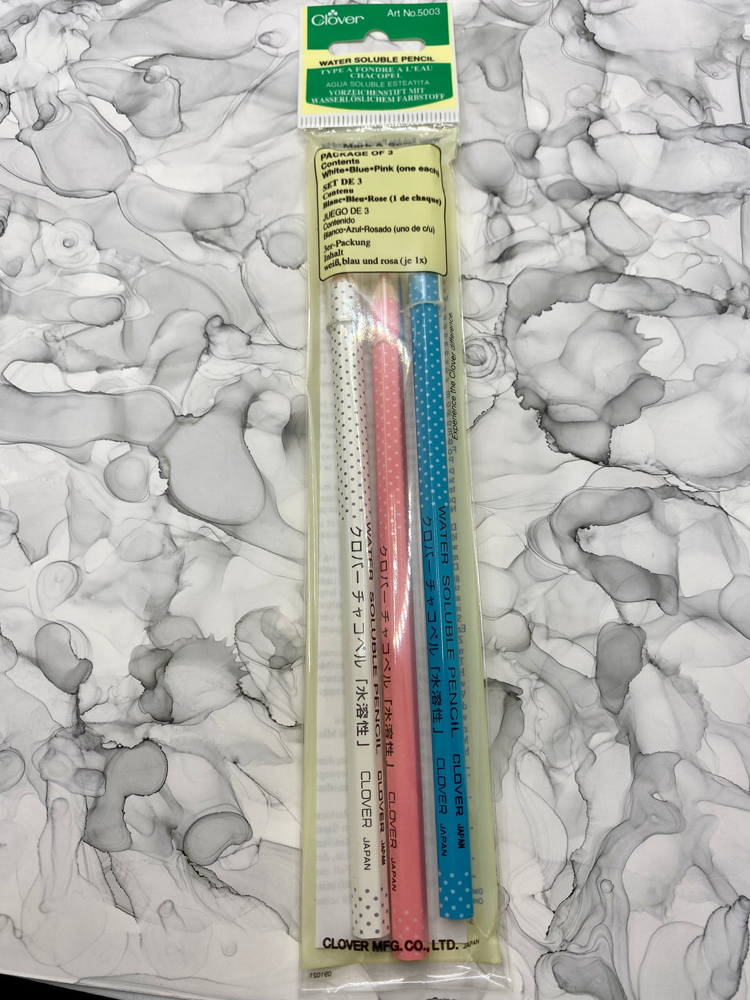 Set of 3 Water Soluble Pencils by Clover
