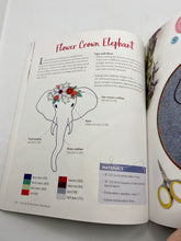 Load image into Gallery viewer, Animal Embroidery Workbook by Jessica Long
