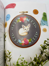 Load image into Gallery viewer, Animal Embroidery Workbook by Jessica Long
