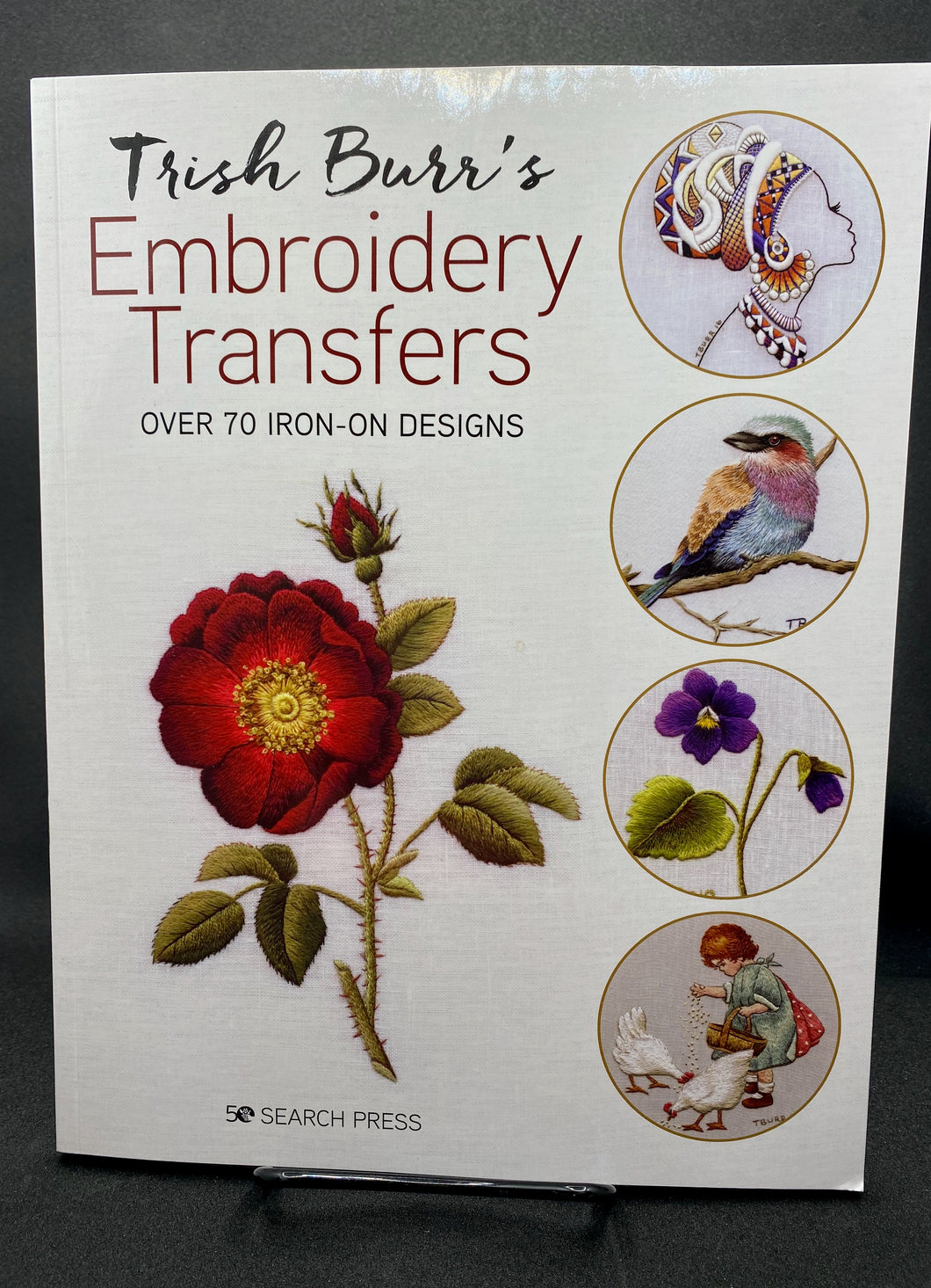 Trish Burr's Embroidery Transfers - over 70 iron-on designs