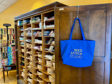 Load image into Gallery viewer, Seed Stitch Studio Tote Bag
