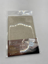 Load image into Gallery viewer, Linen Needlework Fabric, in White and Flax, made in Japan
