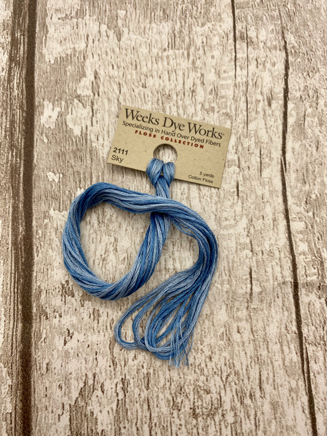 Sky (#2111) 6-strand cotton floss