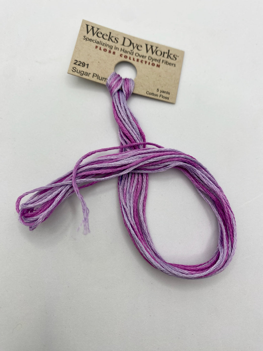 Sugar Plum (#2291) Weeks Dye Works 6-strand cotton floss