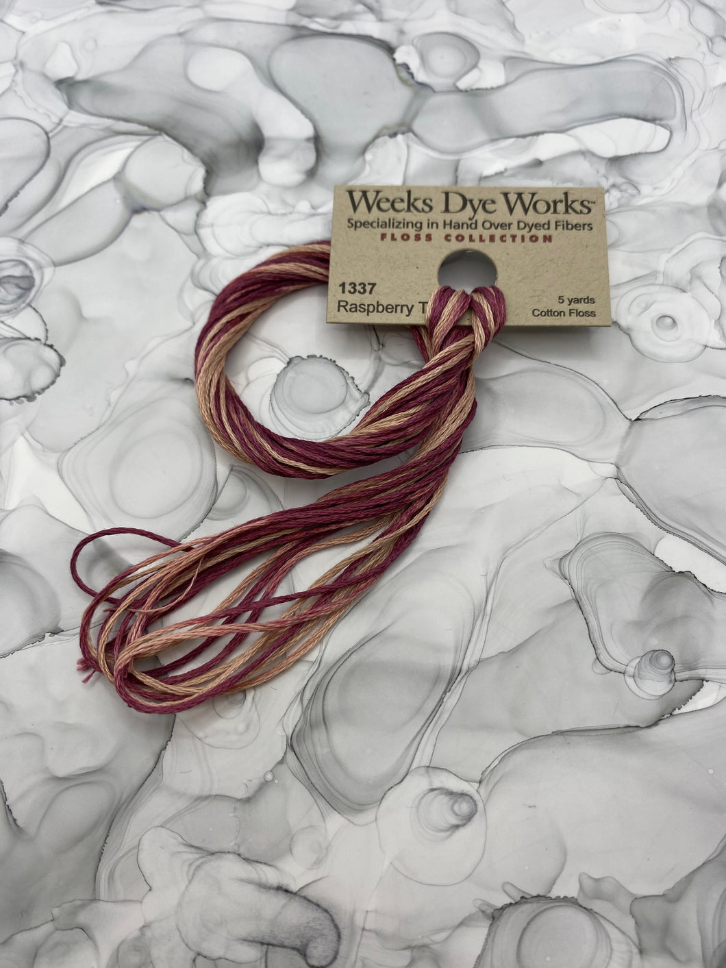 Raspberry Tart (#1337) Weeks Dye Works 6-strand cotton floss