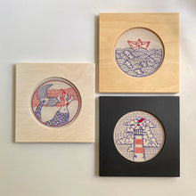 Load image into Gallery viewer, Modern Embroidery Hoop Frame For 6" Hoops by Modern Hoopla

