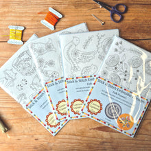 Load image into Gallery viewer, Stitch &amp; Stitch Embroidery Designs by Corinne Lapierre
