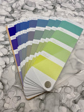Load image into Gallery viewer, Color Sample Book Stickers in Peacock by Sun Star
