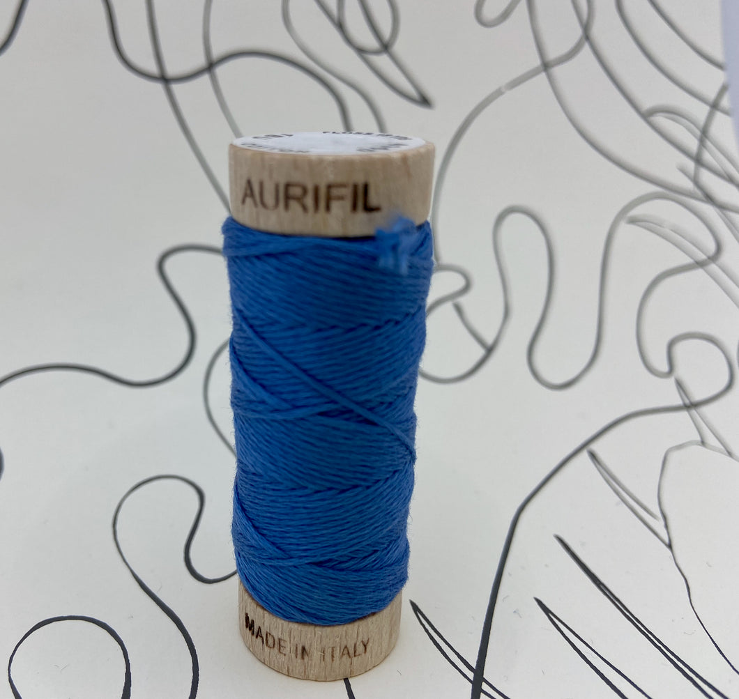 Aurifil 6 strand embroidery floss - Wedgwood (#4140)