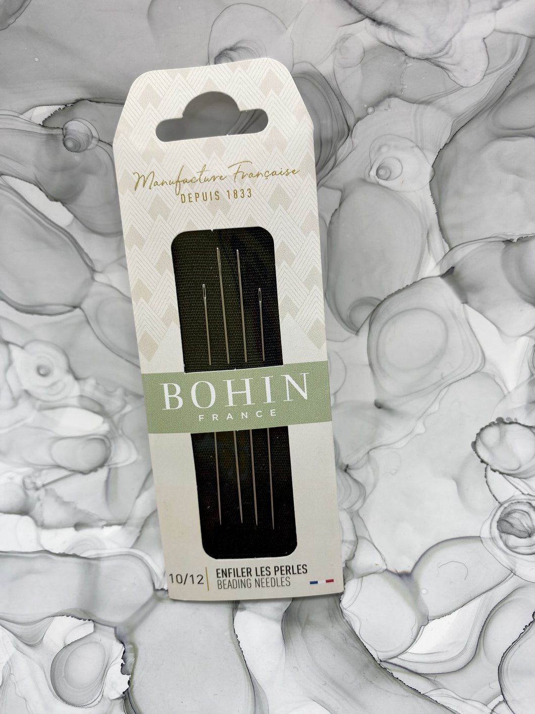 Bohin Beading Needles sizes 10/12