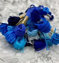 Load image into Gallery viewer, Cosmo Embroidery Floss, Blues
