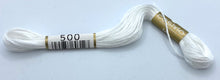 Load image into Gallery viewer, Cosmo Embroidery Floss, Black &amp; White
