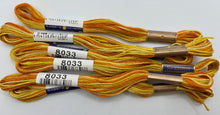 Load image into Gallery viewer, Cosmo Embroidery Floss, &quot;Seasons&quot; - assorted variegated colors
