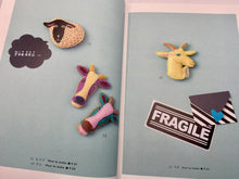 Load image into Gallery viewer, Embroidery Brooches Made from Felt and Beads by Yumiko Matsuo
