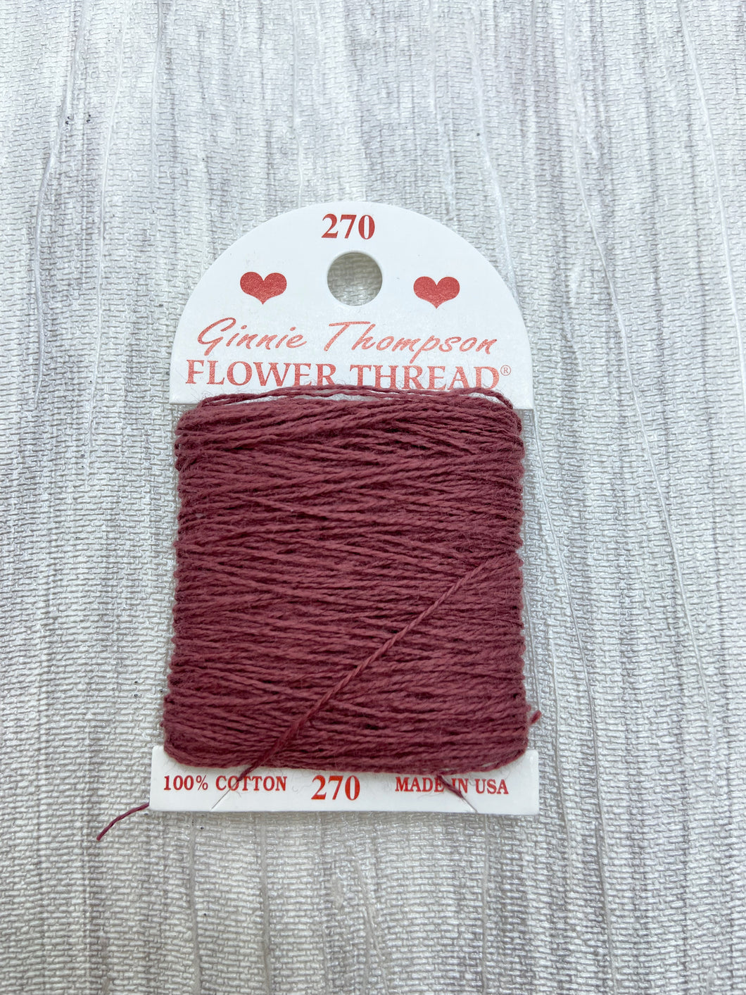 Dark Fuchsia (270) Ginnie Thompson Flower Thread