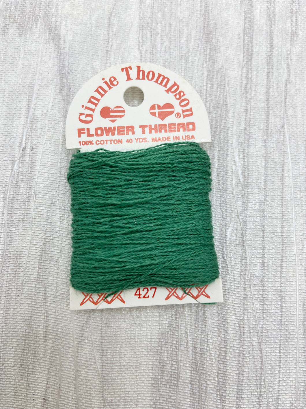 Blue Green (427) Ginnie Thompson Flower Thread