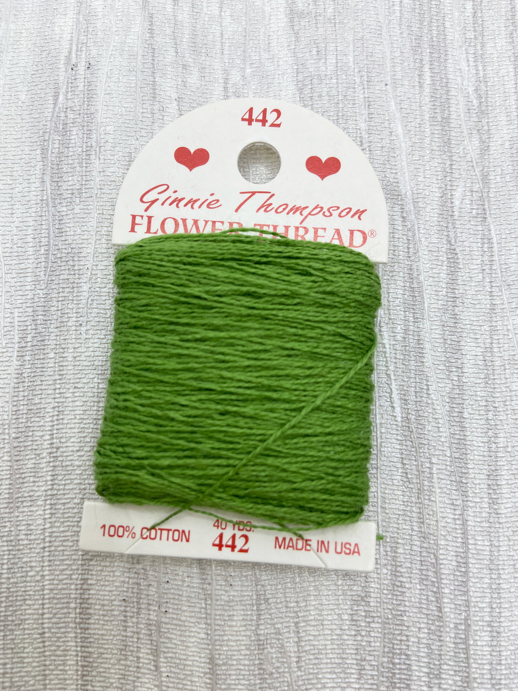 Forest Green (442) Ginnie Thompson Flower Thread