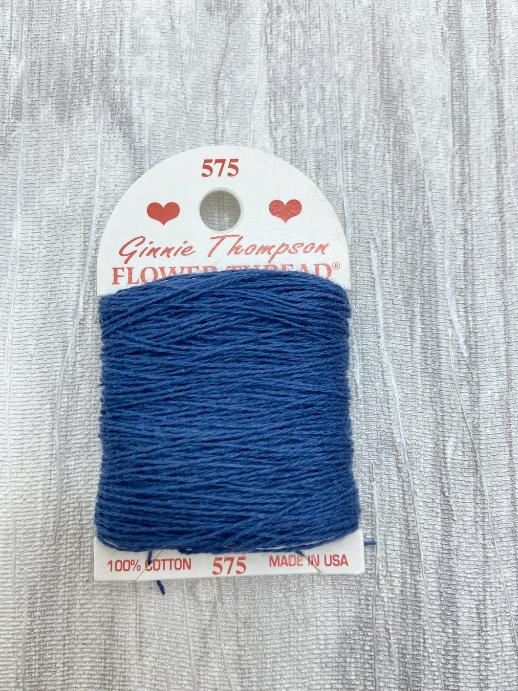 Dark Antique Blue (575) Ginnie Thompson Flower Thread