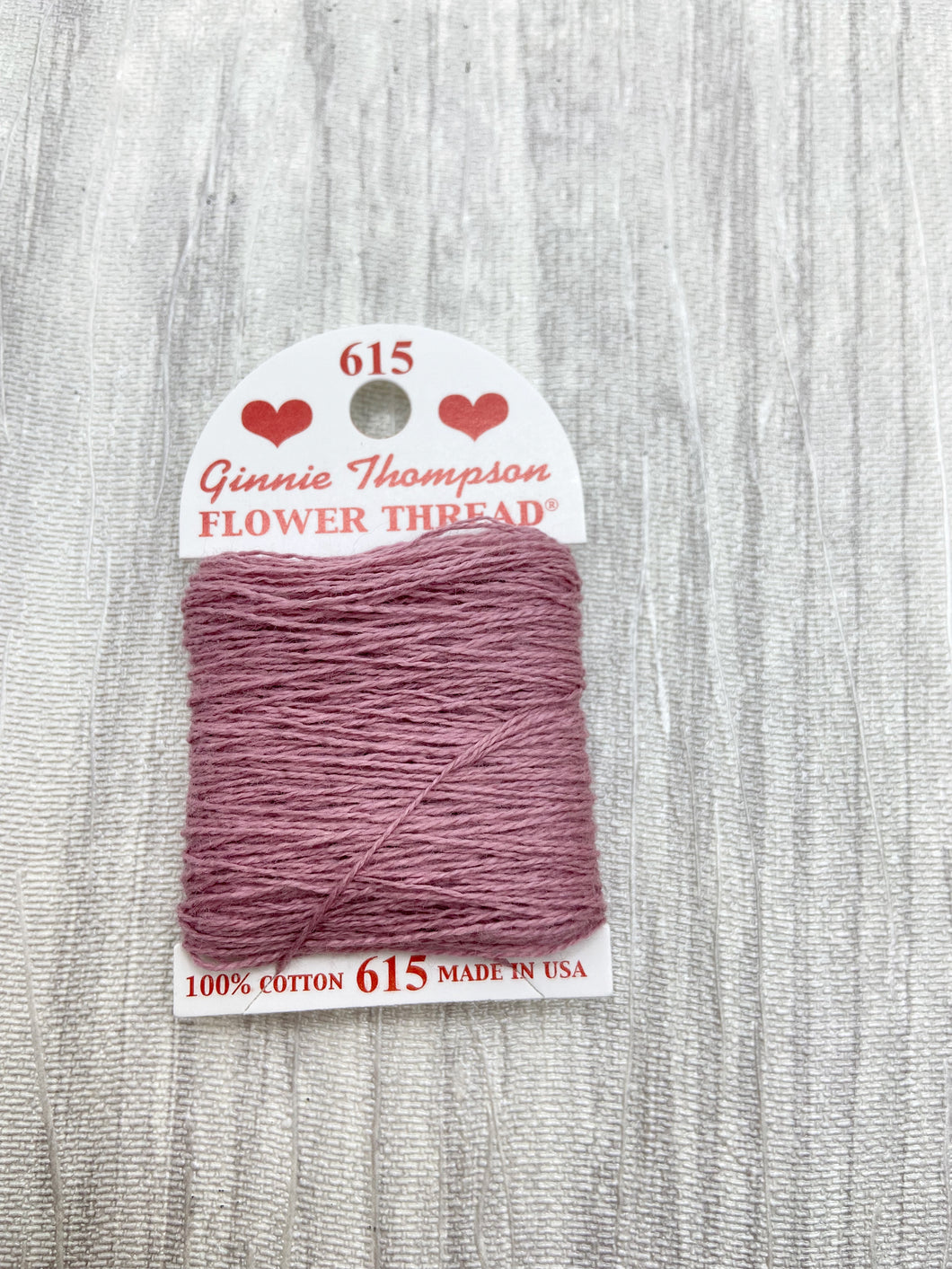 Dusty Rose (615) Ginnie Thompson Flower Thread