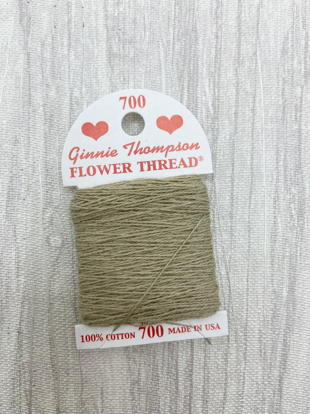 Sand (700) Ginnie Thompson Flower Thread