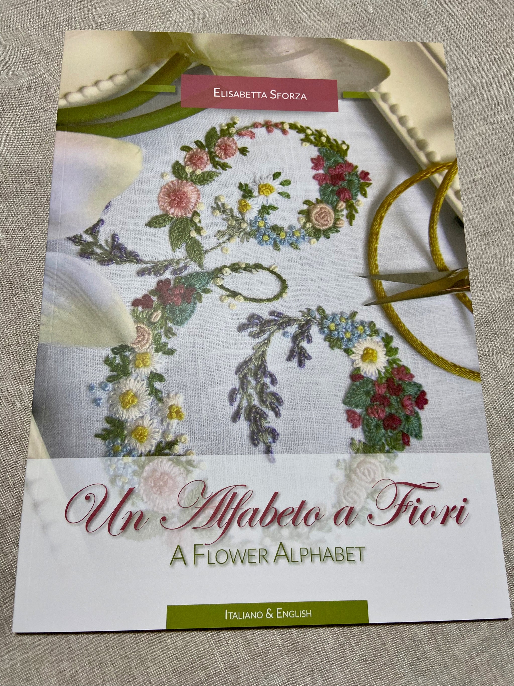 A Flower Alphabet by Elisabetta Sforza – Seed Stitch Studio