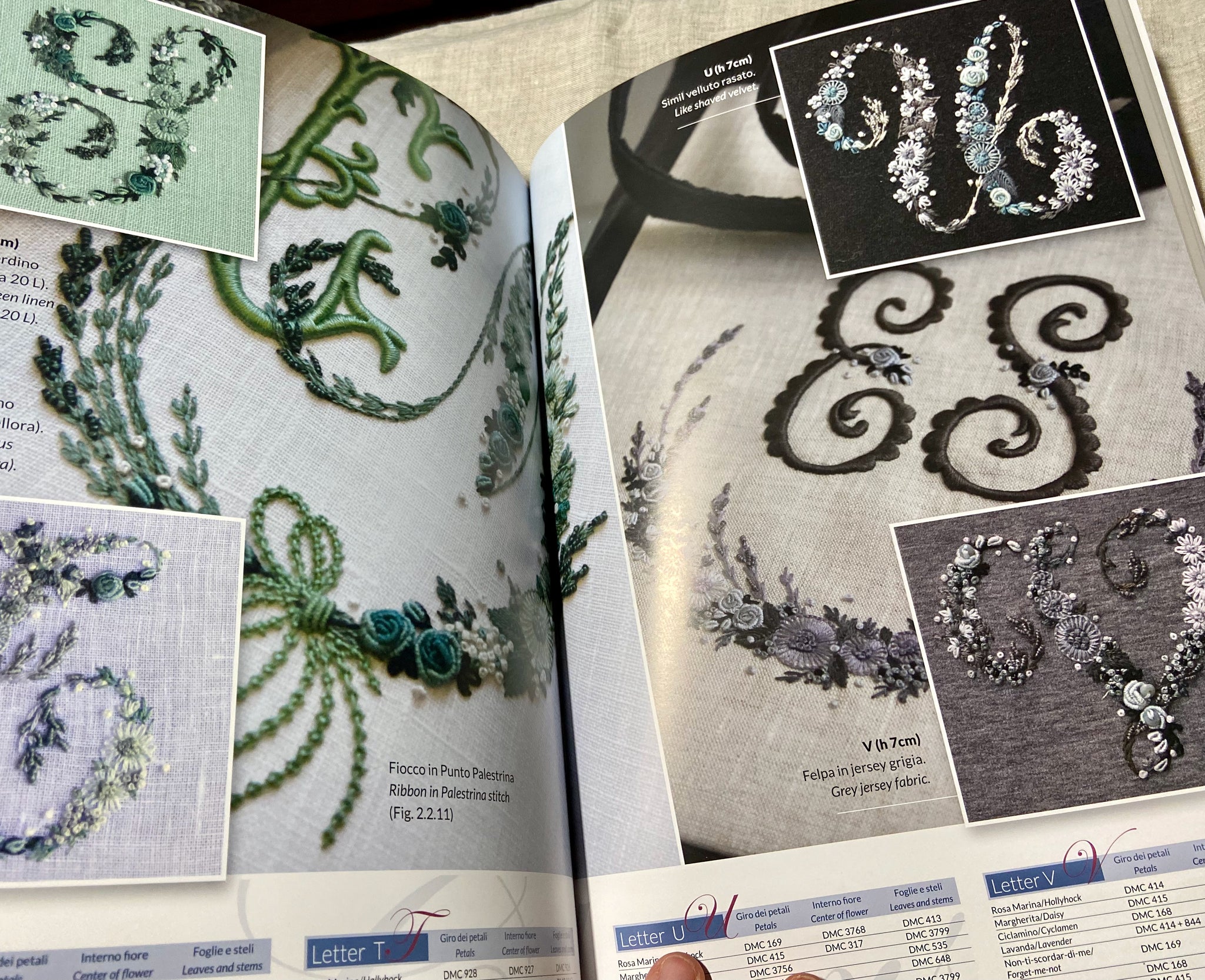 A Flower Alphabet by Elisabetta Sforza – Seed Stitch Studio