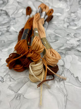 Load image into Gallery viewer, Cosmo Embroidery Floss, Browns, Siennas, and Beiges
