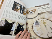 Load image into Gallery viewer, Pet Portrait Embroidery by Michelle Staub

