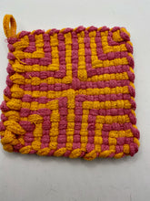 Load image into Gallery viewer, Potholders/Plant Mats made by my 11 year old son
