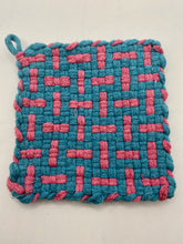 Load image into Gallery viewer, Potholders/Plant Mats made by my 11 year old son
