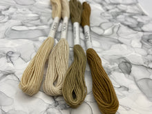 Load image into Gallery viewer, Nona Naturally Dyed Skeins - Browns and Neutrals

