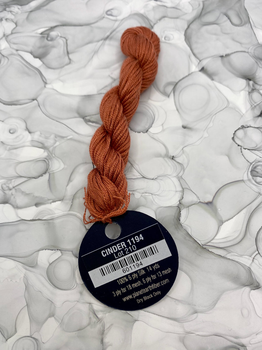Cinder (#1194) Planet Earth 6 ply silk