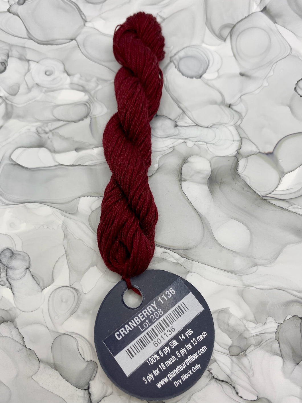 Cranberry (#1136) Planet Earth 6 ply silk