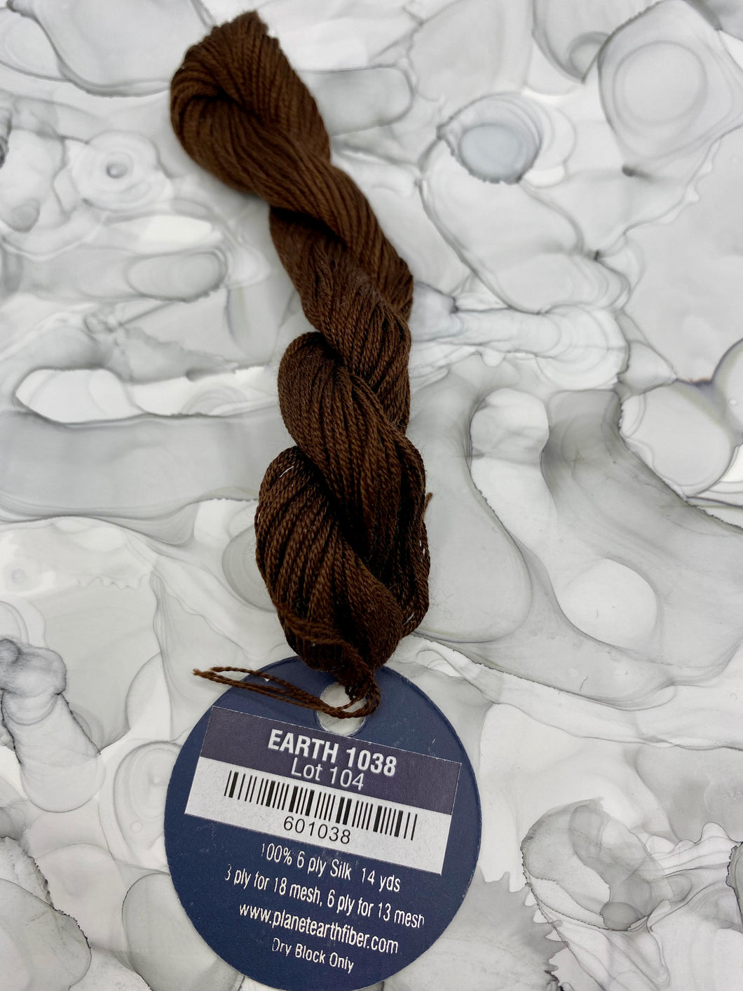 Earth (#1038) Planet Earth 6 ply silk