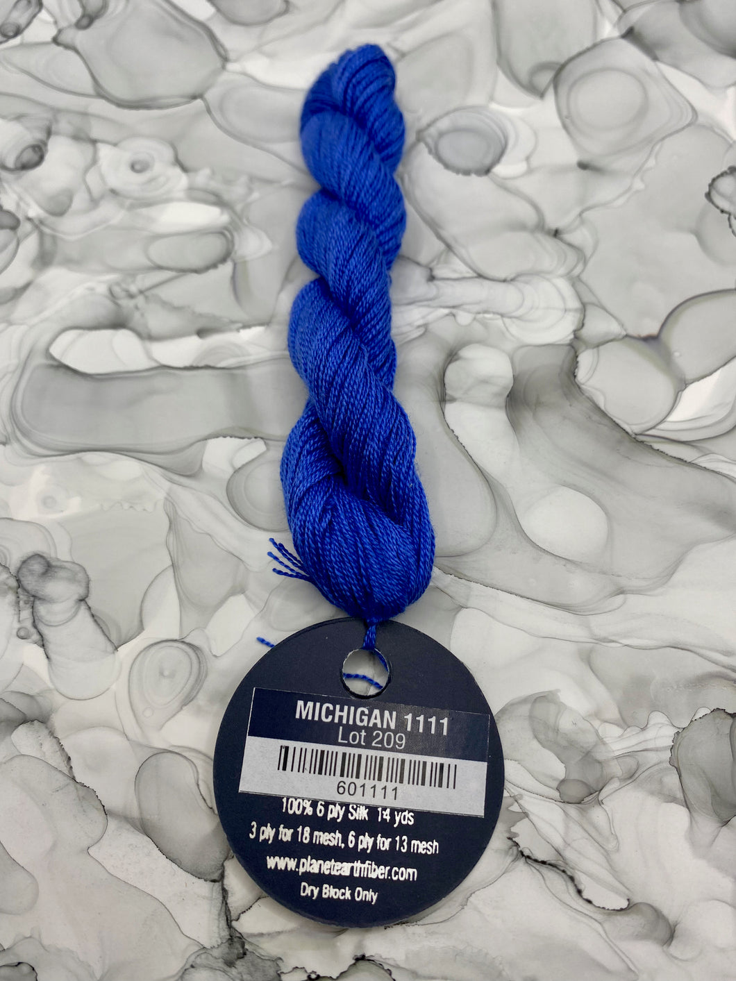 Michigan (#1111) Planet Earth 6 ply silk