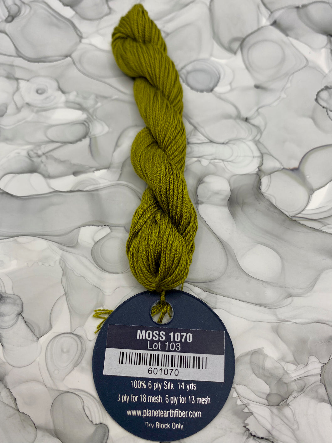 Moss (#1070) Planet Earth 6 ply silk