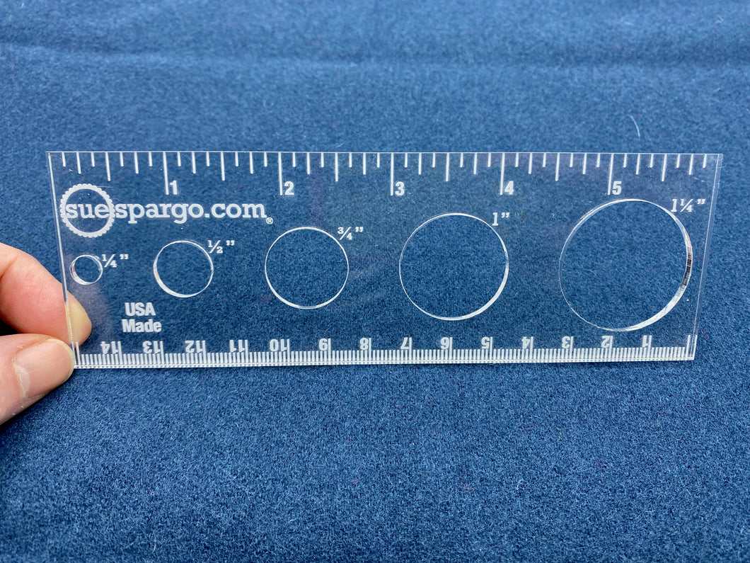 Circle Ruler by Sue Spargo