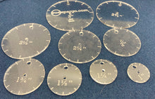 Load image into Gallery viewer, Circle Templates, Set of 9 by Sue Spargo

