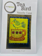 Load image into Gallery viewer, Tea Bird Needle Case pattern by Sue Spargo
