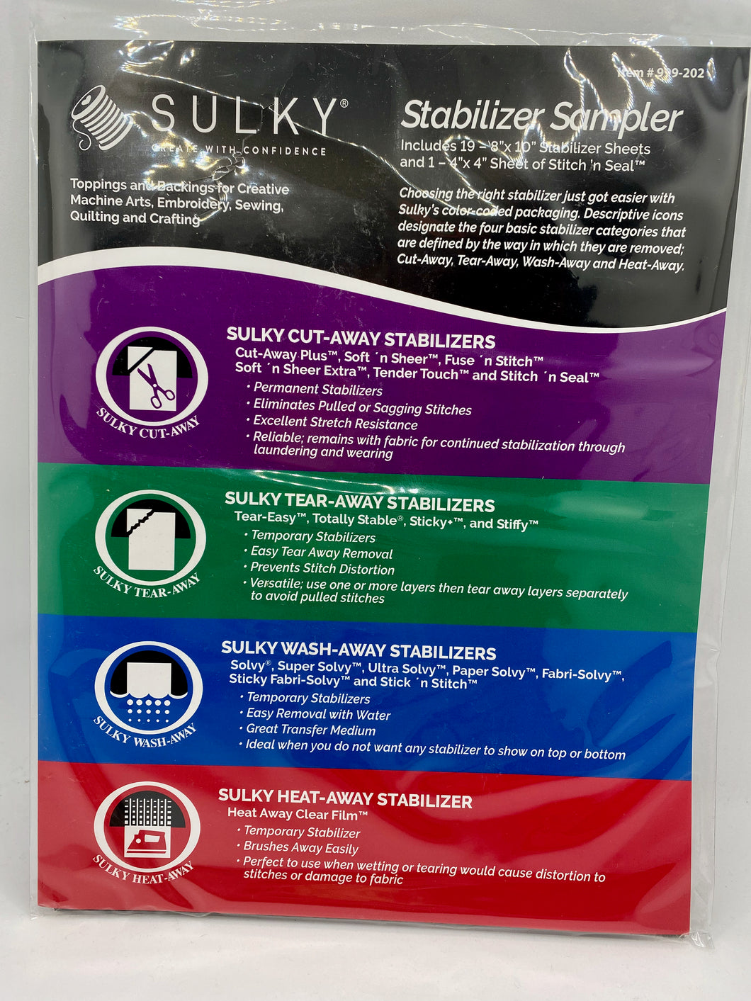 Sulky Stabilizer Sampler Pack