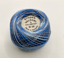 Load image into Gallery viewer, Valdani hand-dyed Perle Cotton, Size 8, Assorted Colors
