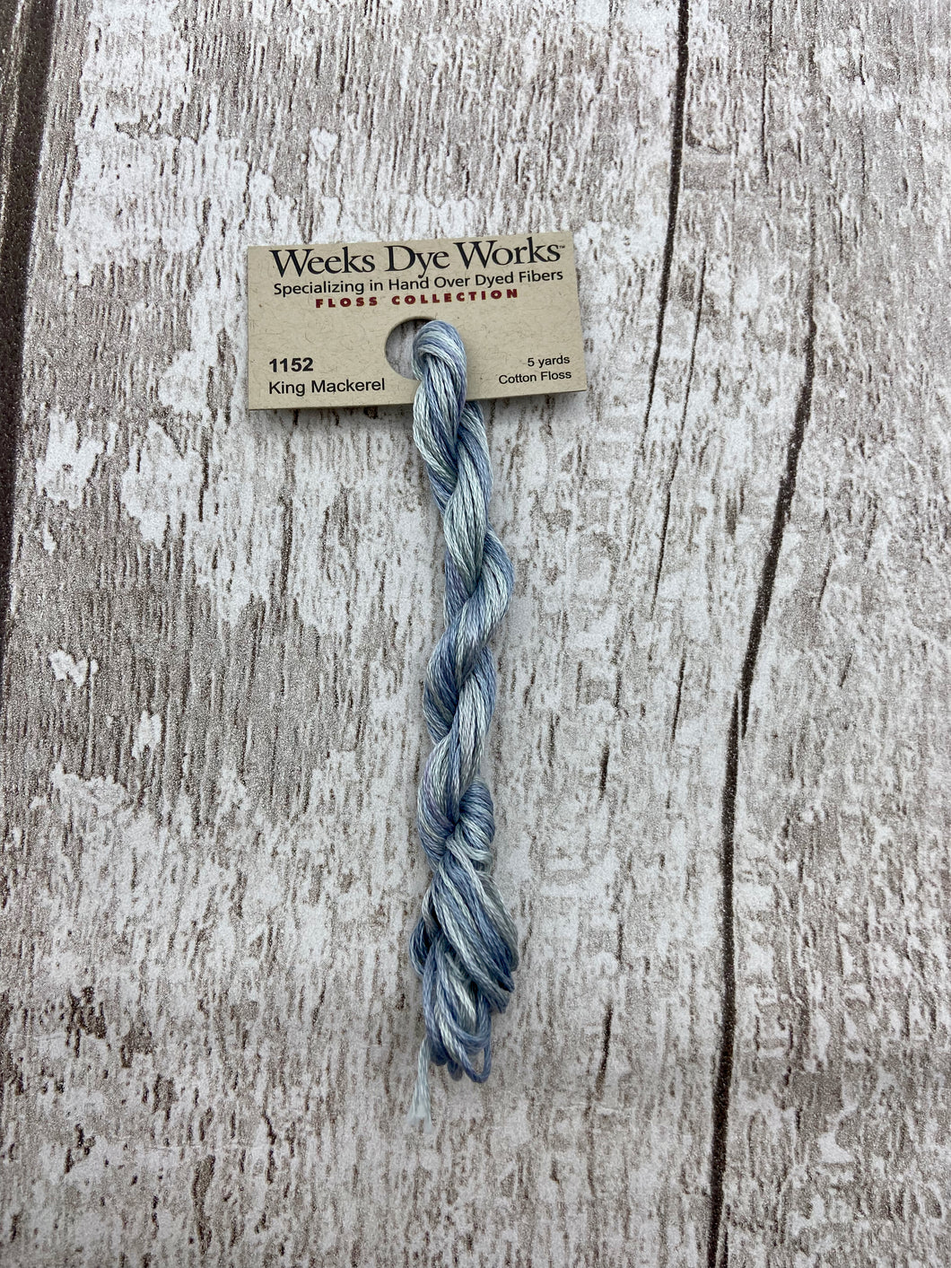 King Mackerel (#1152) 6-strand cotton floss