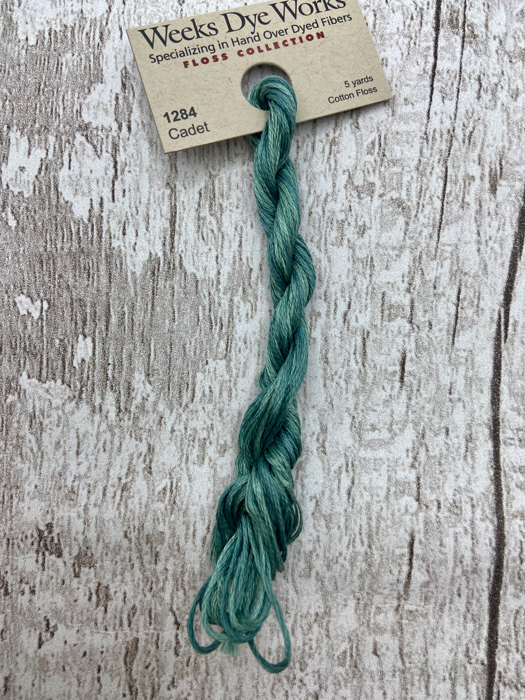 Cadet (#1284) Weeks Dye Works, 6-strand cotton floss