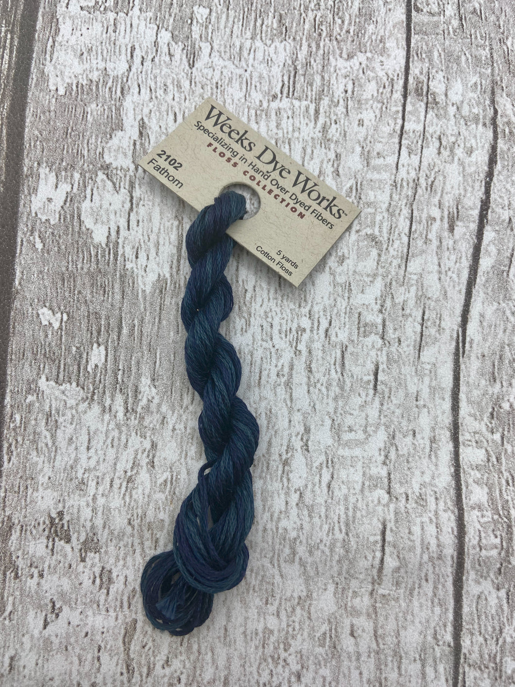 Fathom (#2102) 6-strand cotton floss