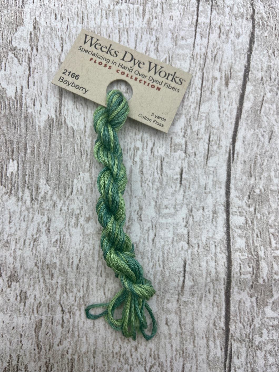 Bayberry (#2166) Weeks Dye Works, 6-strand cotton floss