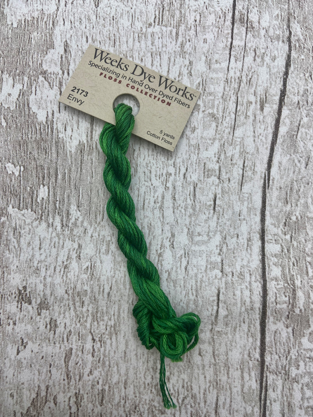 Envy (#2173) Weeks Dye Works, 6-strand cotton floss